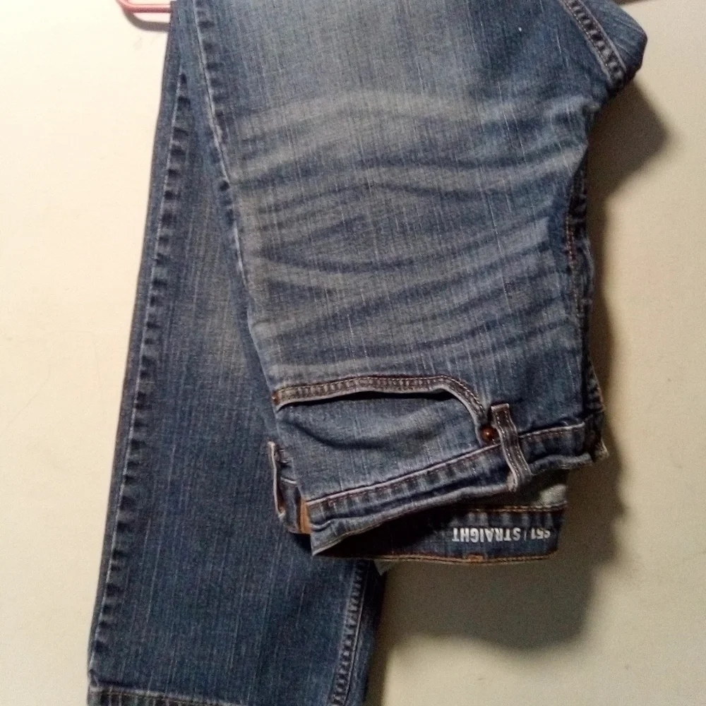 Levi's. Men's signature S51 straight leg blue jeans. Size 38X30